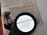 Overlay Magnifier BULLAUGE, 5X magnification