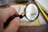 Handheld Magnifier EBONY, 3X magnification